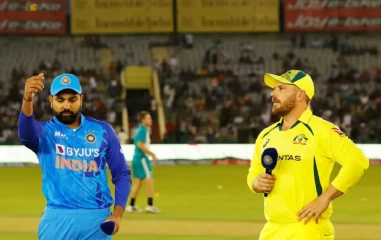 भारत और आस्ट्रेलिया के बीच दूसरे टी20 मैच का स्कोर